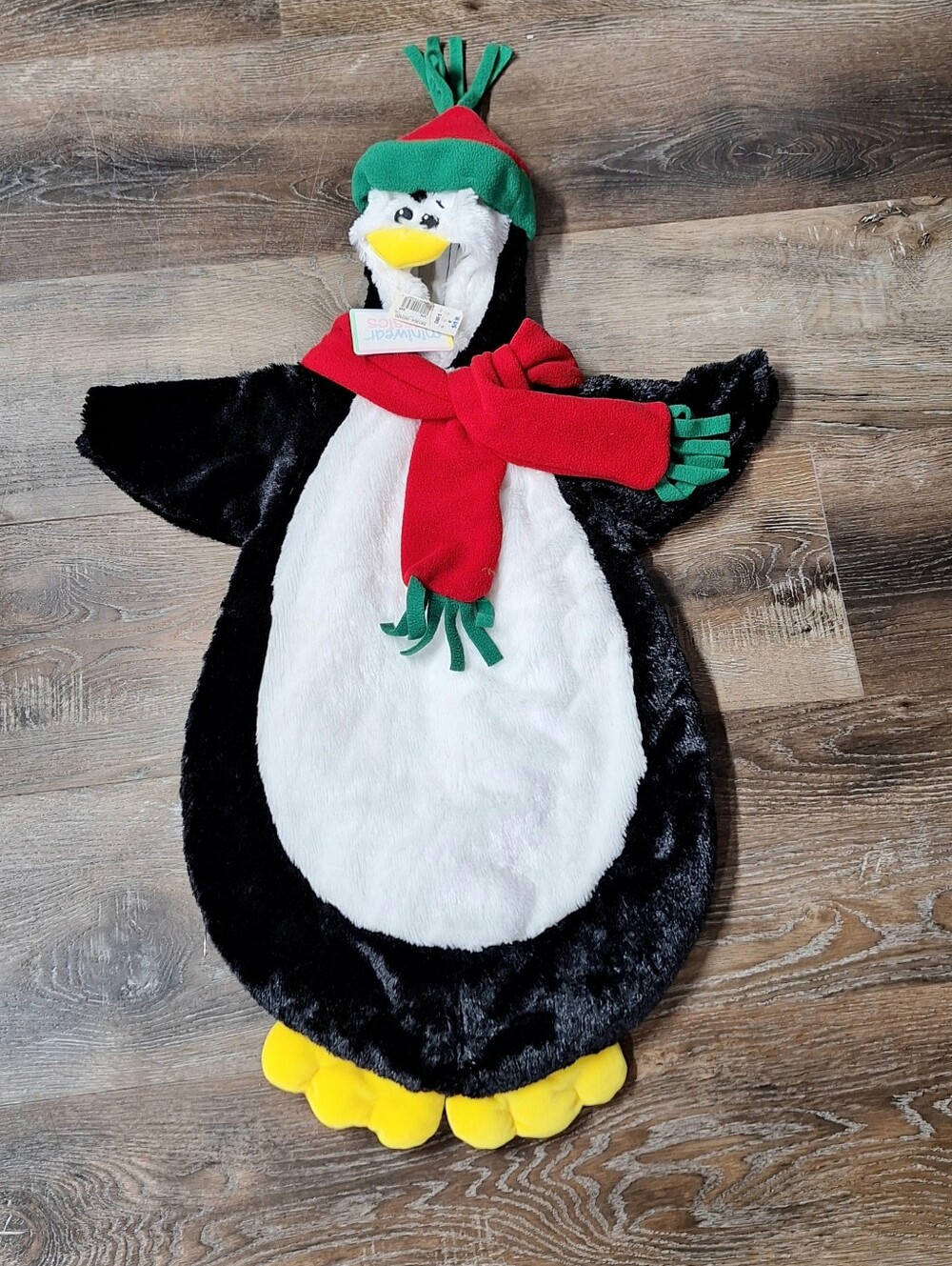 Miniwear Classics Plush Penguin Costume, Bunting Bag,Snowsuit,0-9 Months, NWT🐧